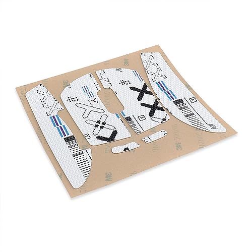 HUYUN Maus Seitenteile/Anti Schweiß Paste Grip Tape Ersatz für Logit G Pro X Superlight zweite Generation Wireless Gaming Maus (Weiß) Bild 6