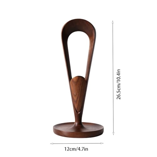 Kopfhörerständer, gebogener Headset-Ständer mit Ablagefach und Spulenwickler, Kopfhörerhalter-Ausstellungsständer(Maple) Bild 3