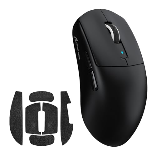 MAMBASNAKE x ATTACK SHARK R6 39g SUPERLIGHT Mouse with Grip Tape, PixArt PAW3950MAX Gaming Sensor, Wireless 8K, MCU Nodic 52840, BT/2.4G/Wired Gaming Mouse, Adjustable DPI 42000, for Win11/Xbox/PS/Mac Bild 1