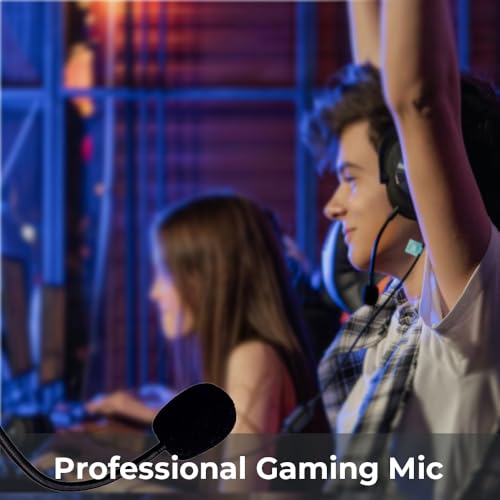 Ersatz-Spielmikrofon passend für Logitech G PRO X2, G PRO X Wireless und G Pro kabelgebundene Gaming-Headsets, abnehmbares kristallklares Spielmikrofon mit Geräuschunterdrückung Bild 6