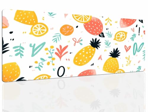Mauspad Fruit Gaming Mousepad XXL Mauspad Gaming 1400x800, Mousepads Wasserdicht Mauspads Anti-Rutsch, Schreibtischunterlage Mousepad Groß Mouse Maus Pad Mat, Gaming Desk Pad, Büro Deskmat 143 Bild 1