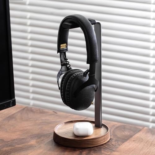 Kopfhörerständer, Headset-Ständer for den Schreibtisch, universeller Kopfhörerhalter mit Aufbewahrungsbasis for Gaming Bild 7