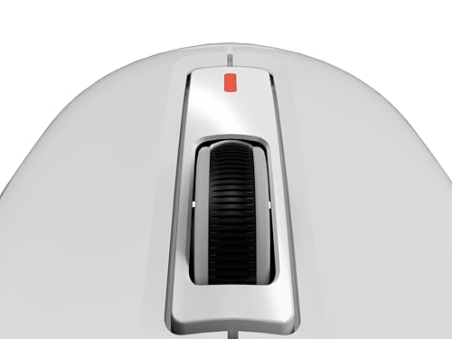 Genesis Ultraleichte Gaming-Maus nur 49 g Gewicht, präzisem 12.000-DPI-Sensor und flexiblem Paracord-Kabel. Entwickelt für schnelle, kontrollierte Bewegungen und Lange Gaming-Sessions, Weiß Bild 6