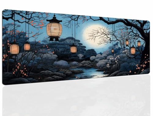 Mauspad Garden Gaming Mousepad XXL Mauspad Gaming 1400x800, Mousepads Wasserdicht Mauspads Anti-Rutsch, Schreibtischunterlage Mousepad Groß Mouse Maus Pad Mat, Gaming Desk Pad, Büro Deskmat 158 Bild 1
