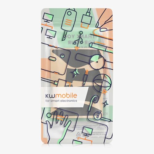 kwmobile Gaming Maus Grip Tape kompatibel mit Razer DeathAdder V2 X Maus - Rutschfestes Griffband für PC Maus - Schwarz Bild 7