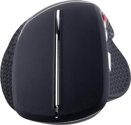 Ergonomische Jaguar-Funkmaus für Rechtshänder mit einzigartiger Daumen-Scrollfunktion, anpassbare DPI, USB-A-Dongle-Aufbewahrungsfach, präzise und kompakte PC- und Laptop-Maus Bild 1