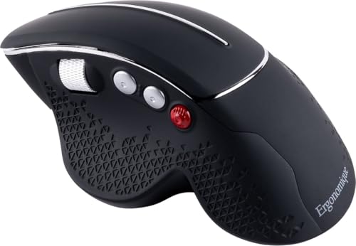 Ergonomische Jaguar-Funkmaus für Rechtshänder mit einzigartiger Daumen-Scrollfunktion, anpassbare DPI, USB-A-Dongle-Aufbewahrungsfach, präzise und kompakte PC- und Laptop-Maus Bild 4
