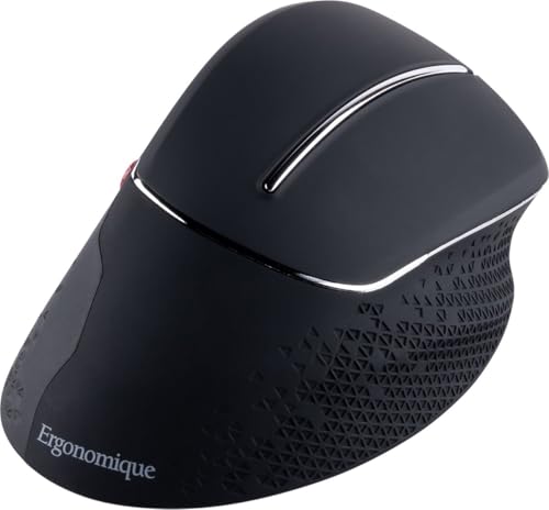 Ergonomische Jaguar-Funkmaus für Rechtshänder mit einzigartiger Daumen-Scrollfunktion, anpassbare DPI, USB-A-Dongle-Aufbewahrungsfach, präzise und kompakte PC- und Laptop-Maus Bild 5