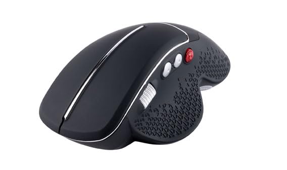 Ergonomische Jaguar-Funkmaus für Rechtshänder mit einzigartiger Daumen-Scrollfunktion, anpassbare DPI, USB-A-Dongle-Aufbewahrungsfach, präzise und kompakte PC- und Laptop-Maus Bild 6