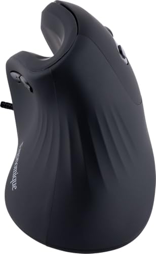 Ergonomische Cobra-Computermaus mit Kabel für Rechtshänder, USB-Kabel 170 cm, Geräuschlos, Bewegungsfreiheit, hohe Auflösung, einstellbare DPI, ergonomisches Handgriffdesign für Komfort am Handgelenk Bild 1