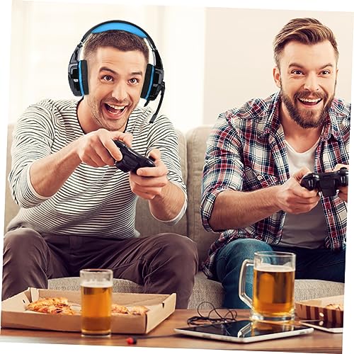 DOITOOL Gaming-Headset Treiber Kompatibel Für Pc Und Bequeme Ohrpolster Kabelgebundener Sound Für Spiele Inklusive Adapterkabel Für Diverse Geräte Bild 5