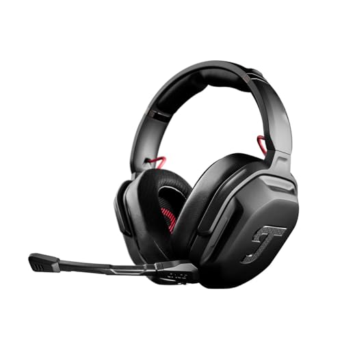 Teufel CAGE PRO Wireless Gaming Headset Kabellos Bluetooth mit integrierte Mikrofon, Akkulaufzeit 68 Std, 7.1 Virtual Surround Sound DTS X V2, USB, für PC, PS5, Xbox, Handy - schwarz Bild 1