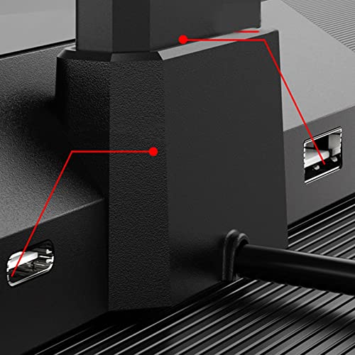 Gaming-Kopfhörerhalter mit 2 USB-Anschlüssen, Schreibtisch-Headset-Halter für Schreibtisch, Tisch Bild 7