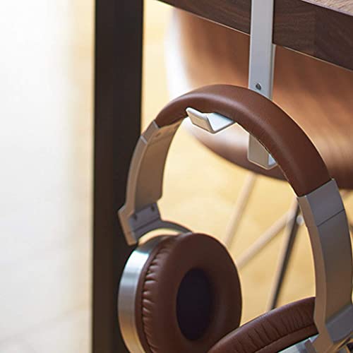 Kopfhörerständer, Aufhänger für Kopfhörer, Headset-Halter, Gaming-Headset-Ständer – Weiß/Schwarz (Weiß) Bild 7
