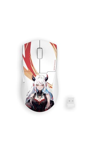 Redragon M918AK 3-Modus-Kabellose Gaming-Maus, 55g, leichte 26K DPI-Gamer-Maus mit ergonomischem, natürlichem Griff, vollständig programmierbare Tasten, Software unterstützt Bild 1