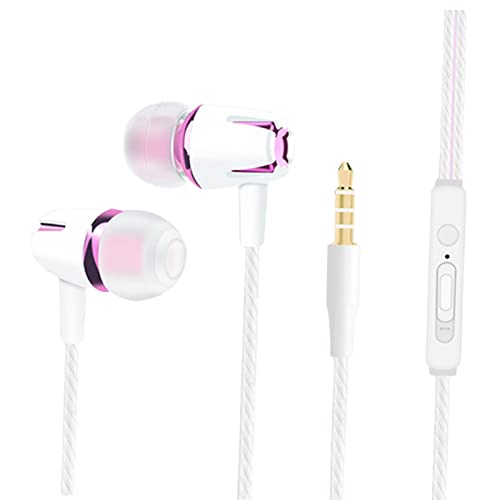 Phones Kabelgebundene Kopfhörer, kabelgebundene Ohrhörer, Headset für Laufen, Gaming, Übungen, goldenes Upgrade/schwarzes Upgrade (Rose Red Upgrade) Bild 1
