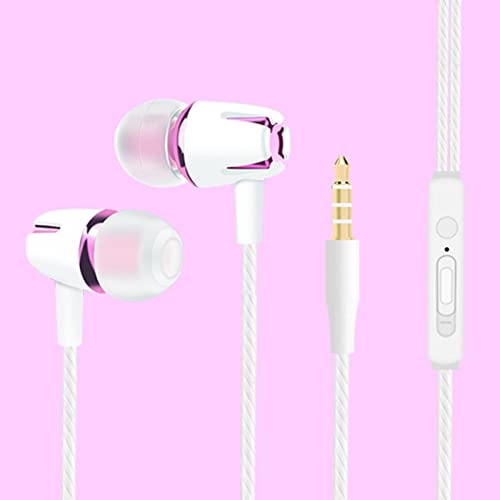 Phones Kabelgebundene Kopfhörer, kabelgebundene Ohrhörer, Headset für Laufen, Gaming, Übungen, goldenes Upgrade/schwarzes Upgrade (Rose Red Upgrade) Bild 2