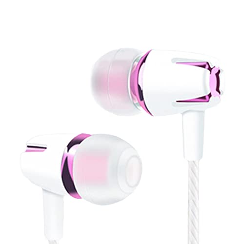 Phones Kabelgebundene Kopfhörer, kabelgebundene Ohrhörer, Headset für Laufen, Gaming, Übungen, goldenes Upgrade/schwarzes Upgrade (Rose Red Upgrade) Bild 7