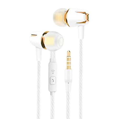 Phones Kabelgebundene Kopfhörer, kabelgebundene Ohrhörer, Headset für Laufen, Gaming, Training, Schwarz / Normal (Golden Normal) Bild 6