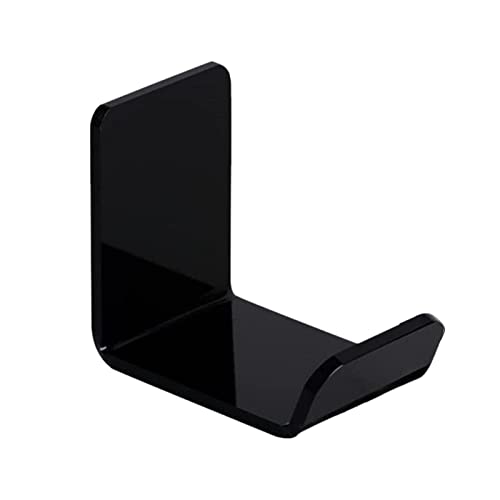 Kopfhörerständer, universal, platzsparend, Klemmhaken für PC-Gaming, alle Headsets, Schwarz/Schwarz, 4 Stück Bild 4