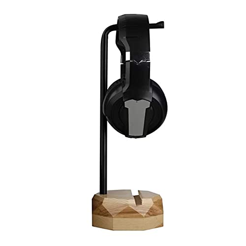 Holz-Headset-Halter, Kopfhörer-Aufhänger für Gaming-Headsets, DJ-Studio-Kopfhörer, Desktop-Kopfhörer-Ständer für/Akg – Hellfarbe/K Farbe (Lichtfarbe) Bild 2