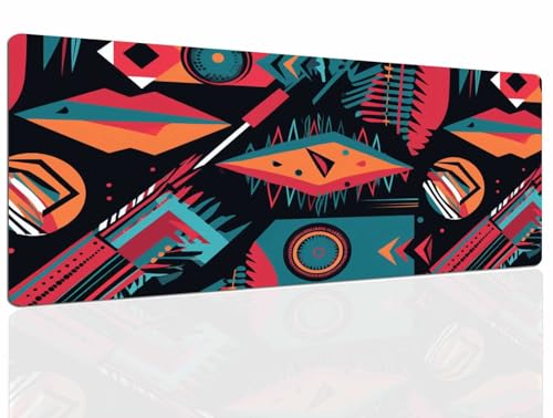 Mauspad Abstract Gaming Mousepad XXL Mauspad Gaming 900x600, Mousepads Wasserdicht Mauspads Anti-Rutsch, Schreibtischunterlage Mousepad Groß Mouse Maus Pad Mat, Gaming Desk Pad, Büro Deskmat 293 Bild 1