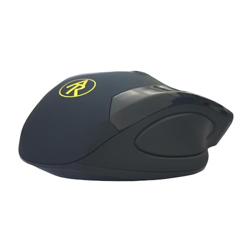 LC-POWER Gaming Maus 10800 DPI mit 12 programmierbaren Tasten – Allroyals AR-M1 | RGB | Gewicht anpassbar | 1000 Hz | USB | Schwarz Bild 7