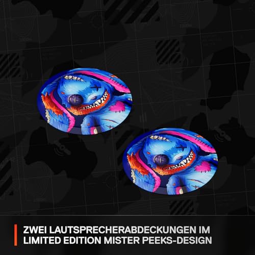 SteelSeries Arctis Nova Booster Pack – Call of Duty® Mister Peeks Edition – Gaming-Headset-Zubehör – Nylon-Kopfband – Individualisierung mit Lautsprecherabdeckung – Limitierte Sammlerstücke Bild 3