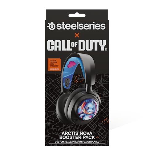 SteelSeries Arctis Nova Booster Pack – Call of Duty® Mister Peeks Edition – Gaming-Headset-Zubehör – Nylon-Kopfband – Individualisierung mit Lautsprecherabdeckung – Limitierte Sammlerstücke Bild 5