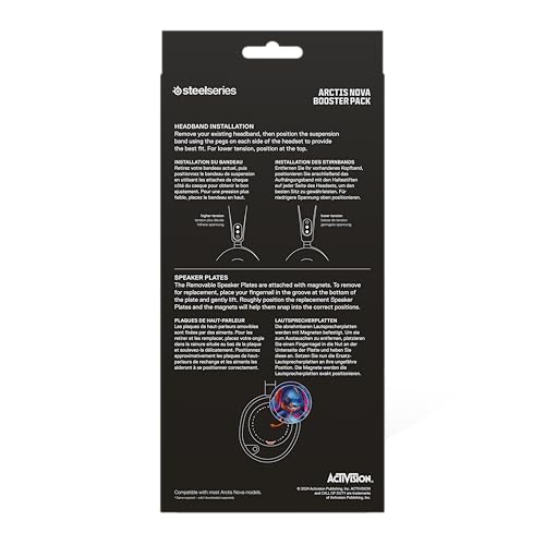 SteelSeries Arctis Nova Booster Pack – Call of Duty® Mister Peeks Edition – Gaming-Headset-Zubehör – Nylon-Kopfband – Individualisierung mit Lautsprecherabdeckung – Limitierte Sammlerstücke Bild 6