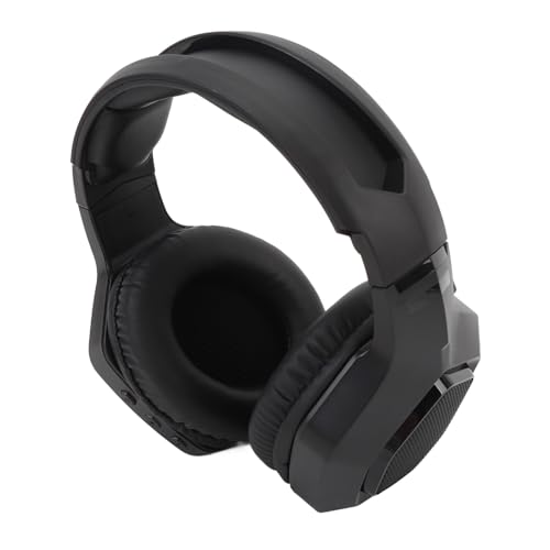 LiebeWH PC-Gaming-Headset, ABS-Kopfbügel, Gaming-Kopfhörer, Aktive Geräuschunterdrückung mit 3 Modi, Verbindung für (Black) Bild 7