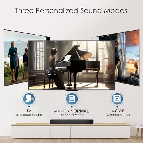 SIMOLIO Duo Kabelloser TV Kopfhörer zum Fernseher, Funkkopfhörer mit Kino & Dialogmodus, Bluetooth & TV Modus, Keine Verzögerung, Bypass zu Soundbar, Lautstärkeregler, 164FT/50M Reichweite, 737D Plus Bild 5