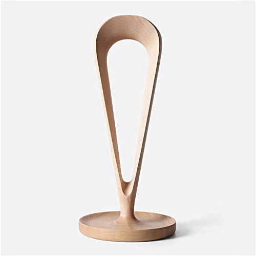 Kopfhörer Halter Kreativer Kopfhörerständer, Handgefertigter Holzständer Für Kopfhörerständer, Aufhänger, Display-Ständer, Desktop-Headset Kopfhörerständer(Maple,Without Line Storage) Bild 1