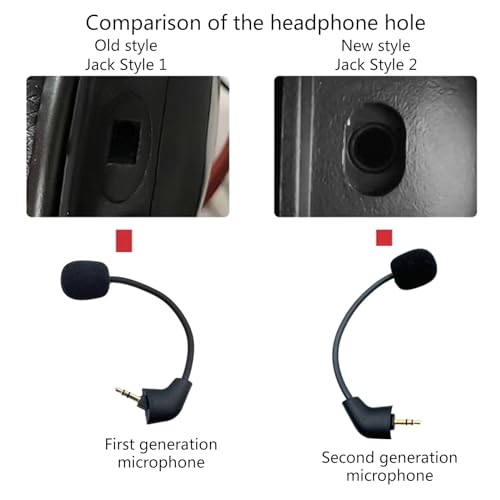 Ersatzmikrofon II Kabellose Gaming Headsets Mit Geräuschunterdrückung Abnehmbares 3 5-mm Mikrofon Bild 5
