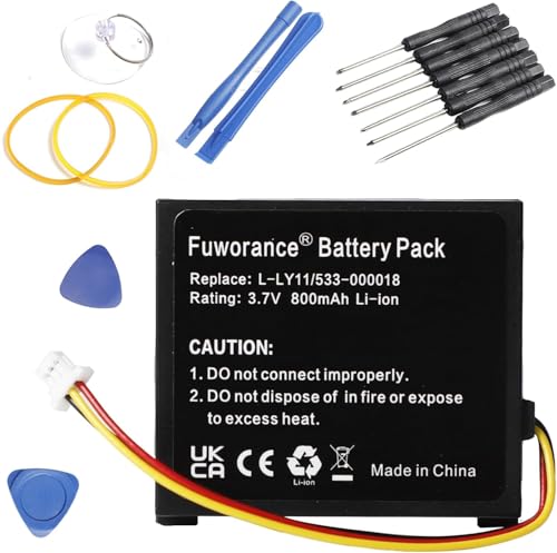 800 mAh 3,7 V 533-000018 Ersatzakku kompatibel mit Logitech MX Revolution, G930 G930 G930 Gaming-Headset F12440097, L-LY11 Lithium-ION Kopfhörer Audio Maus Tastatur Akku Bild 1