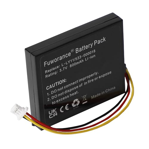 800 mAh 3,7 V 533-000018 Ersatzakku kompatibel mit Logitech MX Revolution, G930 G930 G930 Gaming-Headset F12440097, L-LY11 Lithium-ION Kopfhörer Audio Maus Tastatur Akku Bild 2