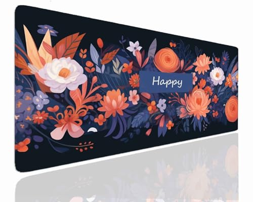 Mauspad Gaming Groß 900x500x4mm Decor XXL Mousepad Groß Wassxerdicht Tischunterlage Speed Gaming Maus Tastatur Matte PC Laptop rutschfeste Gummibasis Mouse Mat für Office Home Gamer J-295 Bild 1