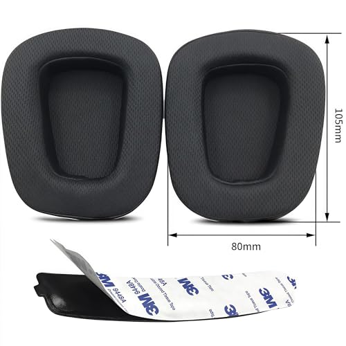 2er-Pack Ohrpolster, Kühlgel-Ersatz-Pads für G533 G35 G930 G933 G933S G935 G633 G633S G635 G533 G430 G431 G432 G433 Gaming Headset, Ohrpolster für G332 G230 G231 G233 Bild 2