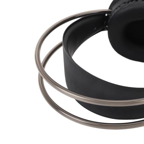 Gaming-Headset, RGB-Beleuchtung, kabelgebunden, Verstellbarer Kopfbügel, Over-Ear-Kopfhörer mit Mikrofon für PC, PS4, Laptop, Schwarz Bild 6