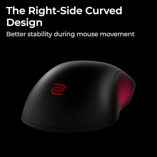 BenQ Zowie U2-DW 4K Wireless Mouse for Esports, Sports Science, 4K Enhanced Receiver, 60g, Symmetric, Driverless, 3950 Sensor, 4K Polling Rate Bild 6