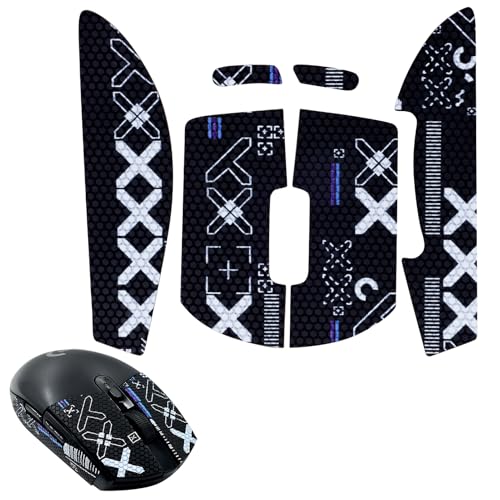 Mouse Grip Tape kompatibel mit G Pro Wireless X Superlight Gaming Mouse, Verbessert die Griffigkeit und Kontrolle für ultimative Präzision und Komfort beim Gaming Bild 1