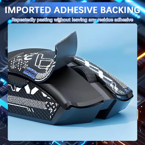 Mouse Grip Tape kompatibel mit G Pro Wireless X Superlight Gaming Mouse, Verbessert die Griffigkeit und Kontrolle für ultimative Präzision und Komfort beim Gaming Bild 5