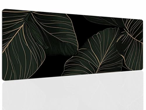 Mauspad Leaf Gaming Mousepad XXL Mauspad Gaming 1400x800, Mousepads Wasserdicht Mauspads Anti-Rutsch, Schreibtischunterlage Mousepad Groß Mouse Maus Pad Mat, Gaming Desk Pad, Büro Deskmat 608 Bild 1
