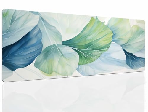 Mauspad Leaves Gaming Mousepad XXL Mauspad Gaming 1200x600, Mousepads Wasserdicht Mauspads Anti-Rutsch, Schreibtischunterlage Mousepad Groß Mouse Maus Pad Mat, Gaming Desk Pad, Büro Deskmat 623 Bild 1
