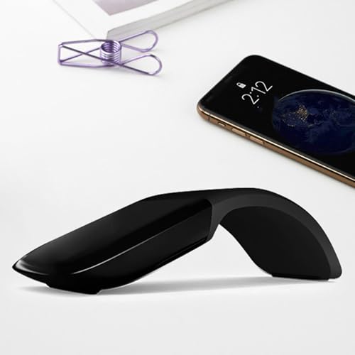 Bluetooth Arc Mouse, Touch Scroll Faltbare Ergonomische Mäuse, Ultra Slim Wireless Arc Mouse für XP 7 8 10 für OS X PC Laptop Bild 7