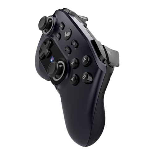 HORI Wireless HORIPAD Pro for Steam (Midnight Black) - Pro Controller Designed for Steam Bild 4