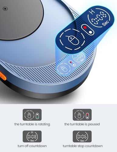 Vaydeer M4 Ultra Mausbeweger mit App-Steuerung – Leiser Mouse Jiggler mit Timer & LED-Display – Plug & Play, Treiberfrei, für Homeoffice, Remote Work, Gaming & Präsentationen Bild 6