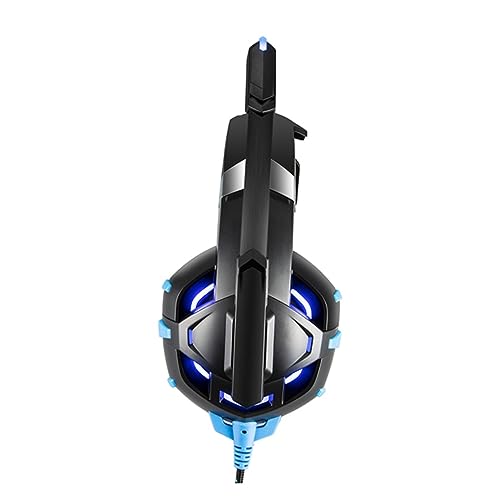 SUNCN Gaming-Kopfhörer mit Kabel, Größe M, Blau Bild 5