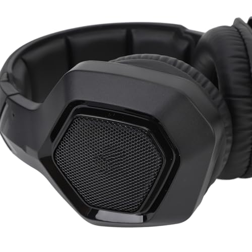 Fockety Kabelloses Gaming-Headset, 2,4 GHz Kabelloser Bluetooth-Gaming-Kopfhörer mit Geräuschunterdrückendem Mikrofon, 3,5 Mm Kabelgebundenes Gamer-Headset für PC, für Bild 7