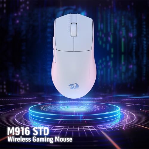 Redragon M916S 3-Modus-Gaming-Maus, 49G ultraleichte 26K DPI-Gamer-Maus mit natürlichem Griff, vollständig programmierbare Tasten, Software unterstützt DIY-Tastenkombinationen und DPI Bild 7